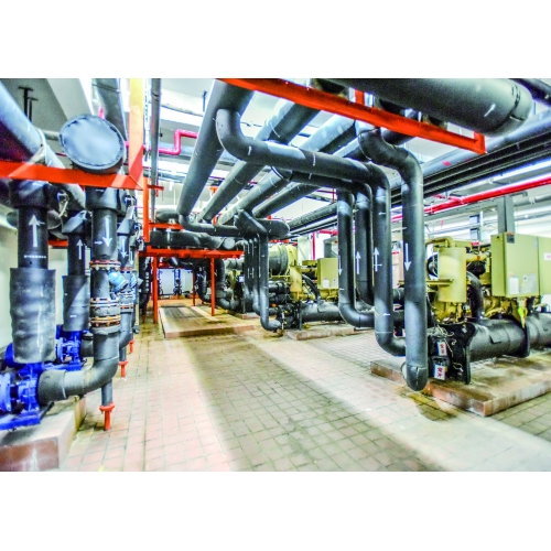 如皋市龍游湖外國(guó)語(yǔ)學(xué)校（空調(diào)泵房02）